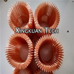 Buy cheap Copper Folding Heat Dissipation Mesh Or Shielding Mesh Copper Pleated Screen from wholesalers