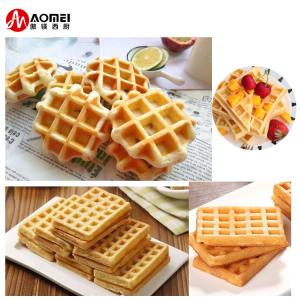 Buy cheap 4KW Commercial Double Square Belgian Waffle Maker with Interchangeable Sandwich Plates from wholesalers