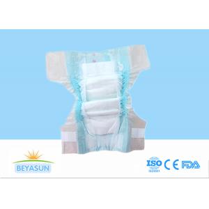 China 3D Leg Cuff Disposable Baby Diapers With 400ml Absorbency on sale