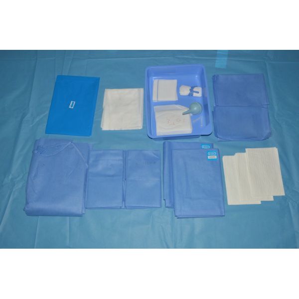 Quality Permeable Disposable Surgical Pack Wraps Obstetric  Drape Pack for sale