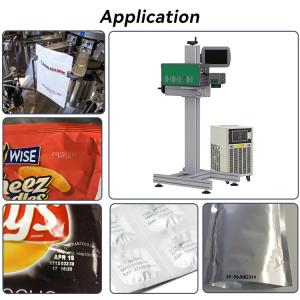 Industrial UV Laser Printer Machine , UV Flying Laser Marking Machine