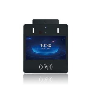 Buy cheap Multitouch  Face Biometric Reader Attendance Machine With Temperature Detector from wholesalers