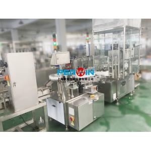 Buy cheap Plastic Test Tube Filling And Capping Machine , Sticker Labeling Machine from wholesalers