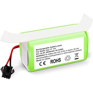 Buy cheap RoboVac Vacuum Cleaner Lithium Battery 11S 15C 15T 14.4V 2800mAh Li Ion Battery from wholesalers