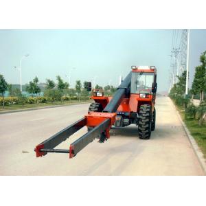 Rigid Suspension Chassis All Terrain Telehandler , Hydraulic Power Steering Boom