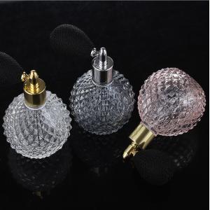 Glass Cosmetic Containers 100ml Vintage Style Air Bag Refillable Fine Spray