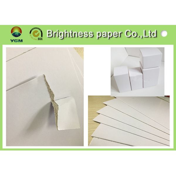 Quality CCWB Customized White Cardboard Paper Sheets , Paper Packaging Board For Medicine for sale
