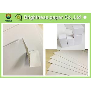 Buy cheap CCWB Customized White Cardboard Paper Sheets , Paper Packaging Board For Medicine from wholesalers