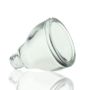 Cosmetics 45ml Packaging Serum Bottle Luxury Unqiue Oval Shape