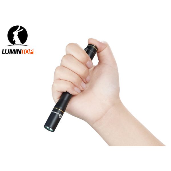 Buy cheap LED High Lumen Pen Flashlight AAA Battery Powered Aluminum Material from wholesalers