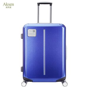 Buy cheap Zipper Closure Luxury 20-inch Aluminum Business Suitcase with Spinner Caster Scratch-resistant Lightweight PC Modern Style Carry-on Luggage from wholesalers