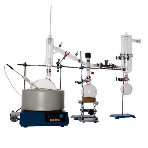 Buy cheap Fractional Extraction Short Path Distillation Equipment 5L 2000rpm from wholesalers