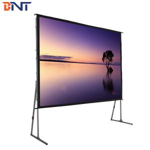 BNT wholesale product 150 inch used for outdoor fast fold projector screen