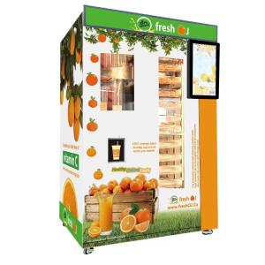 Buy cheap Fresh Orange Vending Machine Press With Sealed Cup from wholesalers