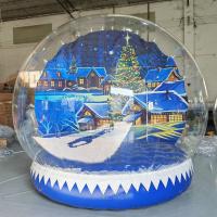 Buy cheap Custom Transparent Inflatable Human Size Snow Globe Inflatable Snow Globe Photo product