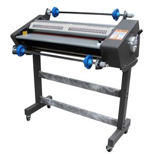 Buy cheap 650mm Hot And Cold Roll Laminator Machine With LCD Display Reverse Function from wholesalers