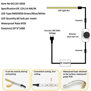 Buy cheap Custom DC12-48V Low-Voltage Ultra-Thin Self-Adhesive Waterproof LED Line Lamp With House Wine Decoration Light Led Strip from wholesalers