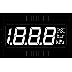 Buy cheap Power Meter TN Black And White 7 Segment Lcd Display from wholesalers