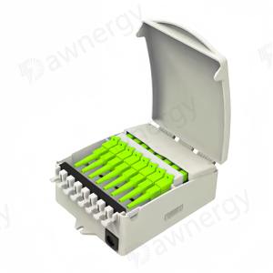 Buy cheap SC Adapter Fiber Distribution Box with Wall / Pole Mounting Installation and Fiber Splice Box Connector Type from wholesalers