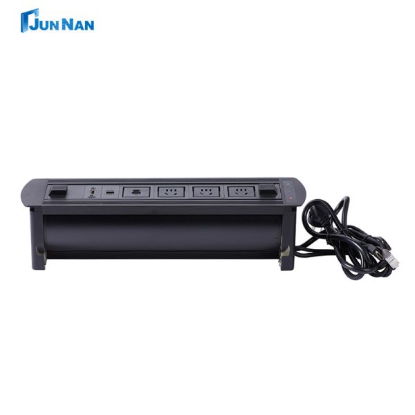 Buy cheap Desktop Power Socket Hidden Multifunction Office Table European Plugs Outlet from wholesalers