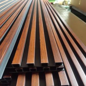 Buy cheap Black Board House Interior Wall Decorative WPC Wall Panel With Waterproof Function from wholesalers