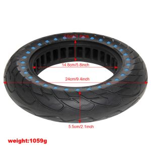 Kugoo M4 Electric Scooter Accessories 10*2.125 Inch Blue Solid Tire Inner