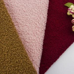 Buy cheap Teddy Bear Fur Fabric For Winter Coat Width 58/60" Any color in PANTONE can be supplied from wholesalers