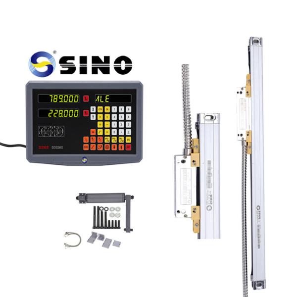 Buy cheap SINO Digital Linear Scale Grating Ruler SDS2MS Two-Axis Linear Glass Scale On A Digital Readout Display from wholesalers