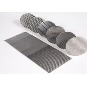 Buy cheap 0.6mm Sintered Metal Filter For Purification And Filtration from wholesalers