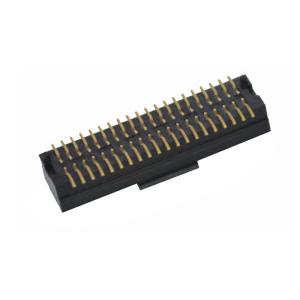 Female Circuit Board Pin Connectors 0.8mm Pitch 40 Pin SMT LCP Material