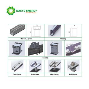 Solar Panel Project Adjustable Solar Panel Mount Mounting Rack Bracket Solar