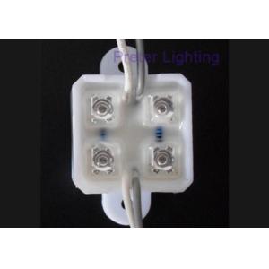 Buy cheap 0.48W / 12VDC / LED 4 super flux waterproof plastic SMD LED Module for advertisement Signs from wholesalers