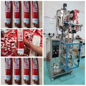 Buy cheap Intelligent Automatic Bag Packing Machine / Sauce Packaging Equipment from wholesalers