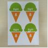 Buy cheap Die cut card printing, educational card printing, learning card printing, thick children learning card from wholesalers