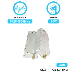 Buy cheap Anti Drone Module 30W 5.8g Drone Jamming Uav Signal Jammer Module With  GAN And Isolation Protector from wholesalers