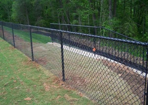 Quality 3.0mm Galvanized Chain Link Fence Mesh 48mm 65mm Width for sale