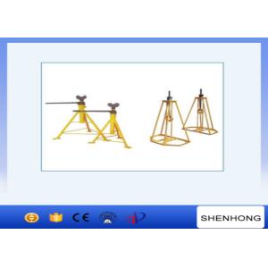 Buy cheap SIL-5 Steel Wire Reel Jack Stands Pillar Style Mechnical Reel Payout Stand from wholesalers