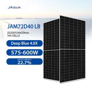 Buy cheap N Type Bifacial Double Glass Mono Cells Solar Panel 575-600W for 3 Diodes Junction Box from wholesalers