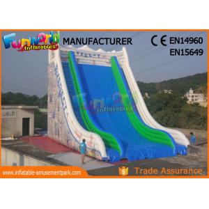 Buy cheap Plato Material Giant Adult Inflatable Slide / Garden Mega Everest Slide from wholesalers