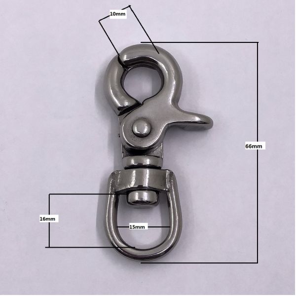 Customized Hooks Lobster Swivel Trigger Carabiner Clips Snap Hook