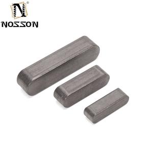 Buy cheap 30mm35mm40mm50mm Galvanized Finish Din6885 Stainless Steel Pin Parallel Flat Shaft Key for Packaging Equipment from wholesalers