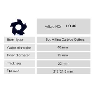 Buy cheap Scarifier Parts & Accessories 5 Pt Tungsten Carbide Cutters For Milling from wholesalers