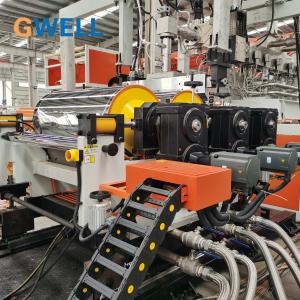 Buy cheap 300-1200 kg/h Twin Screw Extruder PET Packaging Sheet Extrusion Line Customized Capacity No Crystallization Machine from wholesalers