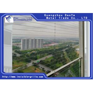 Buy cheap Building Curve Balcony Invisible Grille Tensile Strength Wire from wholesalers