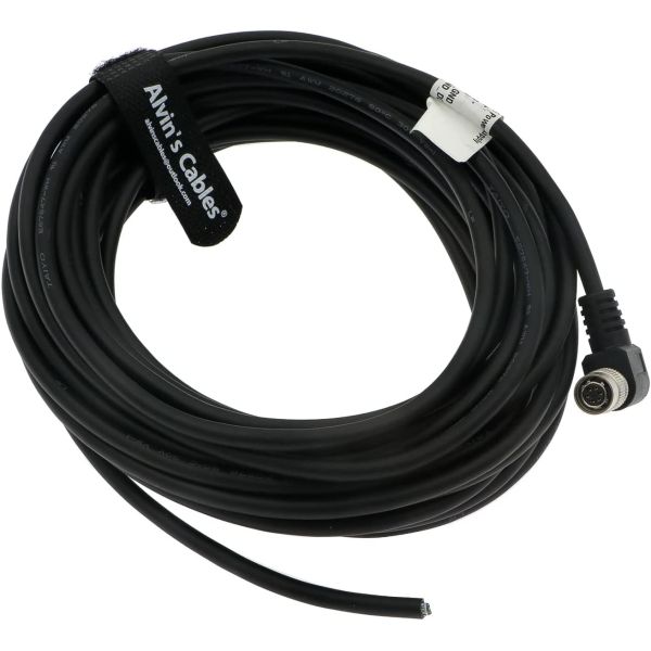 Buy cheap Alvin's Cables Hirose 6 Pin Female Right Angle Twisted Power IO Trigger Cable for Basler GIGE AVT CCD Camera 10M| 32.8FT from wholesalers