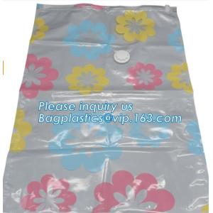 Buy cheap Bedding Use and PE Plastic Type home storage space saver bags, saving vacu seal bags for clothing use, blankets Use vacu from wholesalers