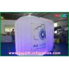 Buy cheap Inflatable Led Photo Booth Circular Shaped Inflatable Photo Booth Fire-Proof Oxford Cloth from wholesalers
