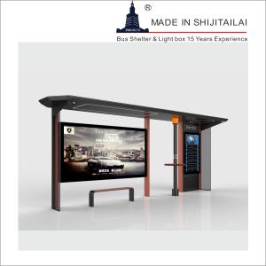 Buy cheap Outdoor H3000mm 2500nit Smart Bus Stop System product