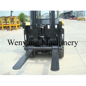 3 Ton Diesel Forklift Truck With Sanitation Fork Isuzu C240 500mm Load Center