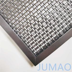 Buy cheap Privacy Crimped Metal Wire Mesh Room Divider Panels ODM from wholesalers